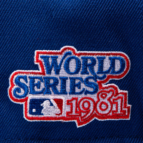 47 Brand Sureshot Los Angeles Dodgers 1981 World Series Patch MVP Snapback Hat - Royal 47 Brand