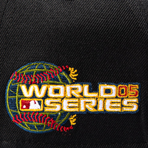 47 Brand Sureshot MVP Chicago White Sox 2005 World Series Patch Adjustable Hat - Black 47 Brand