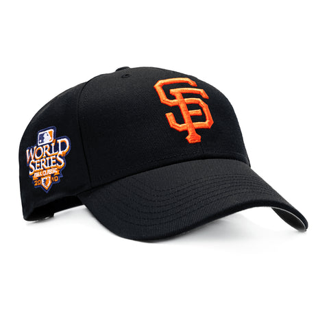 47 Brand Sureshot San Francisco Giants 2010 World Series Patch MVP Snapback Hat - Black 47 Brand