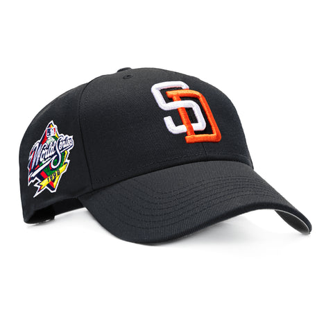 47 Brand Sureshot San Diego Padres 1998 World Series Patch MVP Snapback Hat - Navy 47 Brand