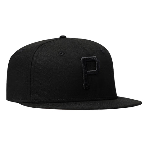 New Era 59Fifty Pittsburg Pirates Hat - Black, Black New Era