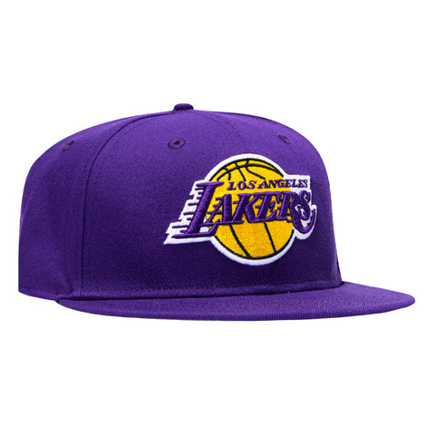New Era 9Fifty Los Angeles Lakers Snapback Hat - Purple New Era