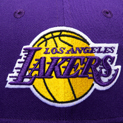 New Era 9Fifty Los Angeles Lakers Snapback Hat - Purple New Era