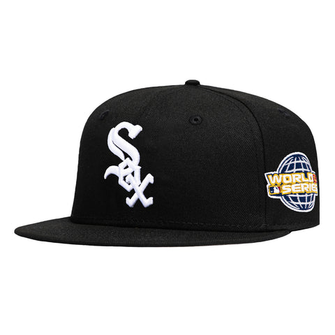 New Era 59Fifty Chicago White Sox 2005 World Series Patch Hat - Black New Era