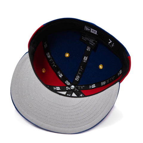 Exclusive New Era 59Fifty Filipino Flag Pinwheel Hat -  White, Red, Royal New Era