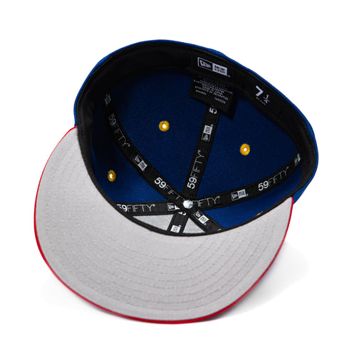 Exclusive New Era 59Fifty Filipino Flag Hat -  Royal, Red New Era