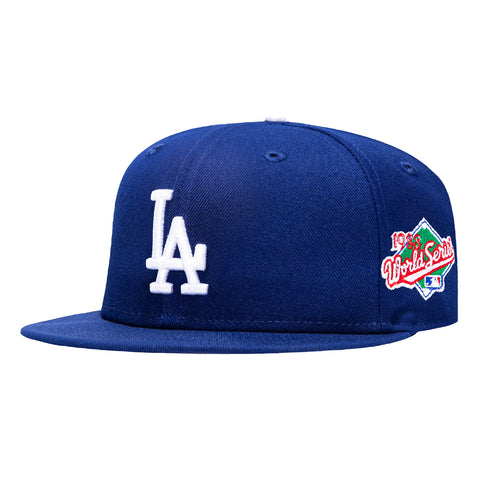 New Era 59Fifty Los Angeles Dodgers 1988 World Series Patch Hat - Royal New Era