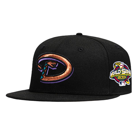 New Era 59FIfty Arizona Diamondbacks 2001 World Series Patch Hat - Black New Era