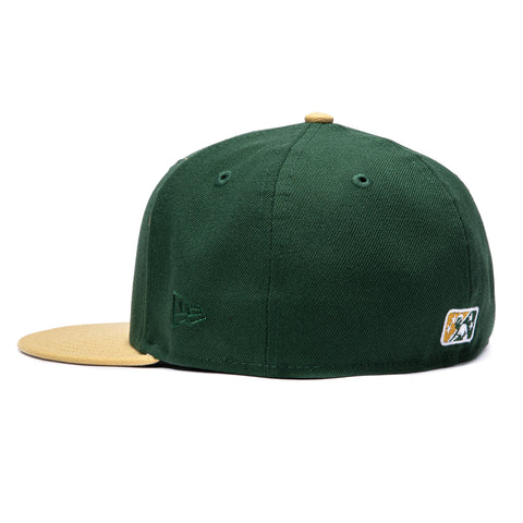 New Era 59Fifty San Jose Giants 30th Anniversary Patch Hat - Green, Tan New Era