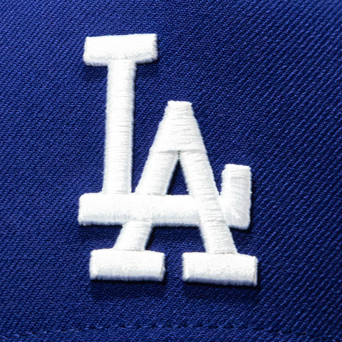 New Era 9Forty A-Frame Los Angeles Dodgers 50th Anniversary Stadium Patch Snapback Hat - Royal New Era