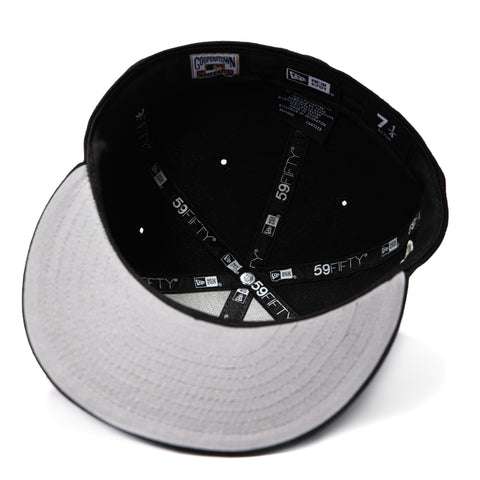 New Era 59Fifty Glow in the Dark Atlanta Braves 2000 All Star Game Patch Hat - Black, White New Era