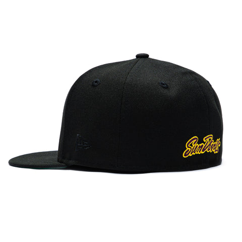 New Era 59Fifty Arizona State Sun Devils 1987 Rose Bowl Patch Sparky Rose Hat - Black New Era