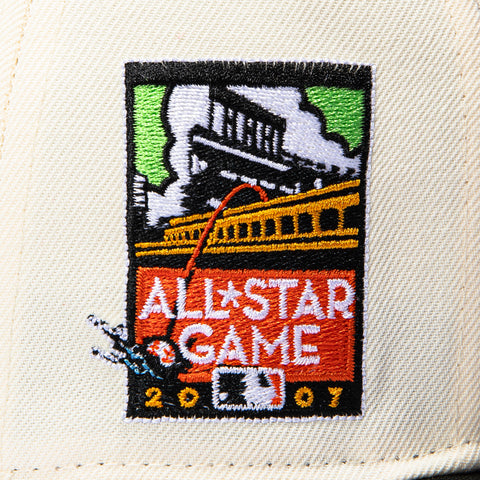 New Era 59Fifty San Francisco Giants 2007 All Star Game Patch Hat - White, Black New Era