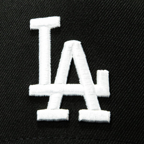 New Era 9Forty A-Frame Los Angeles Dodgers Snapback Hat - Black, White New Era