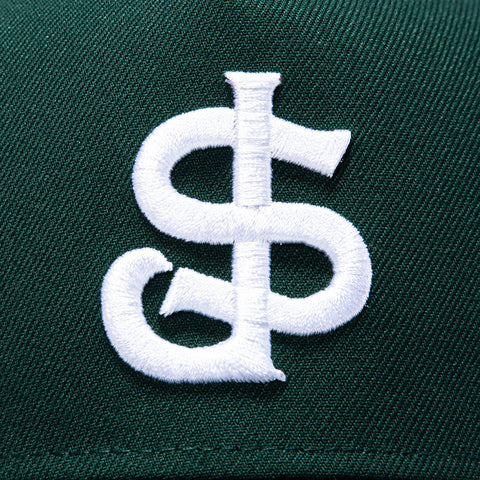 New Era 9Forty A-Frame San Jose Giants Snapback Hat - Green, White New Era