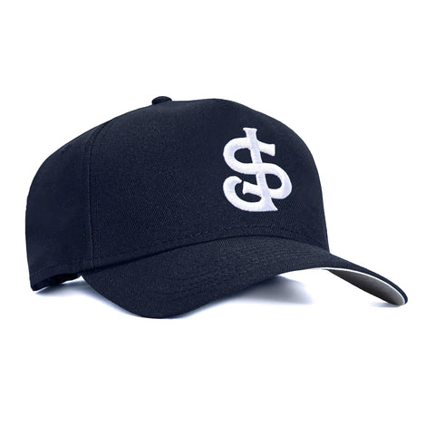 New Era 9Forty A-Frame San Jose Giants Snapback Hat - Navy, White New Era