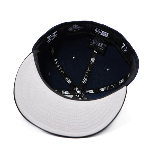 New Era 59Fifty San Jose Giants 30th Anniversary Patch Hat - Navy, Black, Metallic Silver New Era