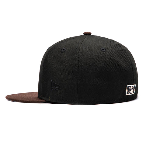 New Era 59Fifty San Jose Giants Hat - Black, Brown, Ivory New Era