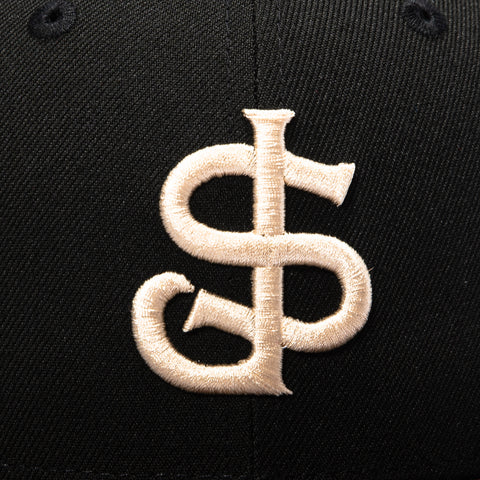 New Era 59Fifty San Jose Giants Hat - Black, Brown, Ivory New Era