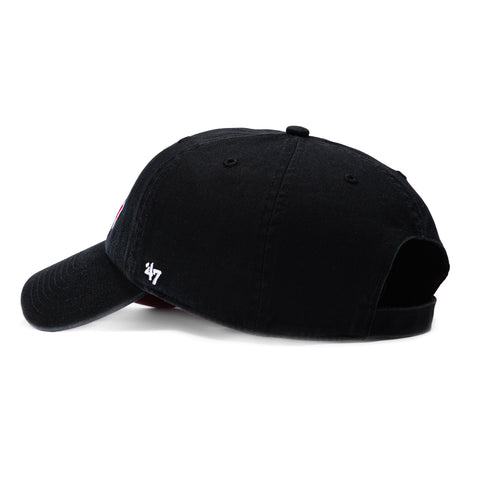 47 Brand New York Yankees Icon Heart Cleanup Adjustable Hat - Black 47 Brand