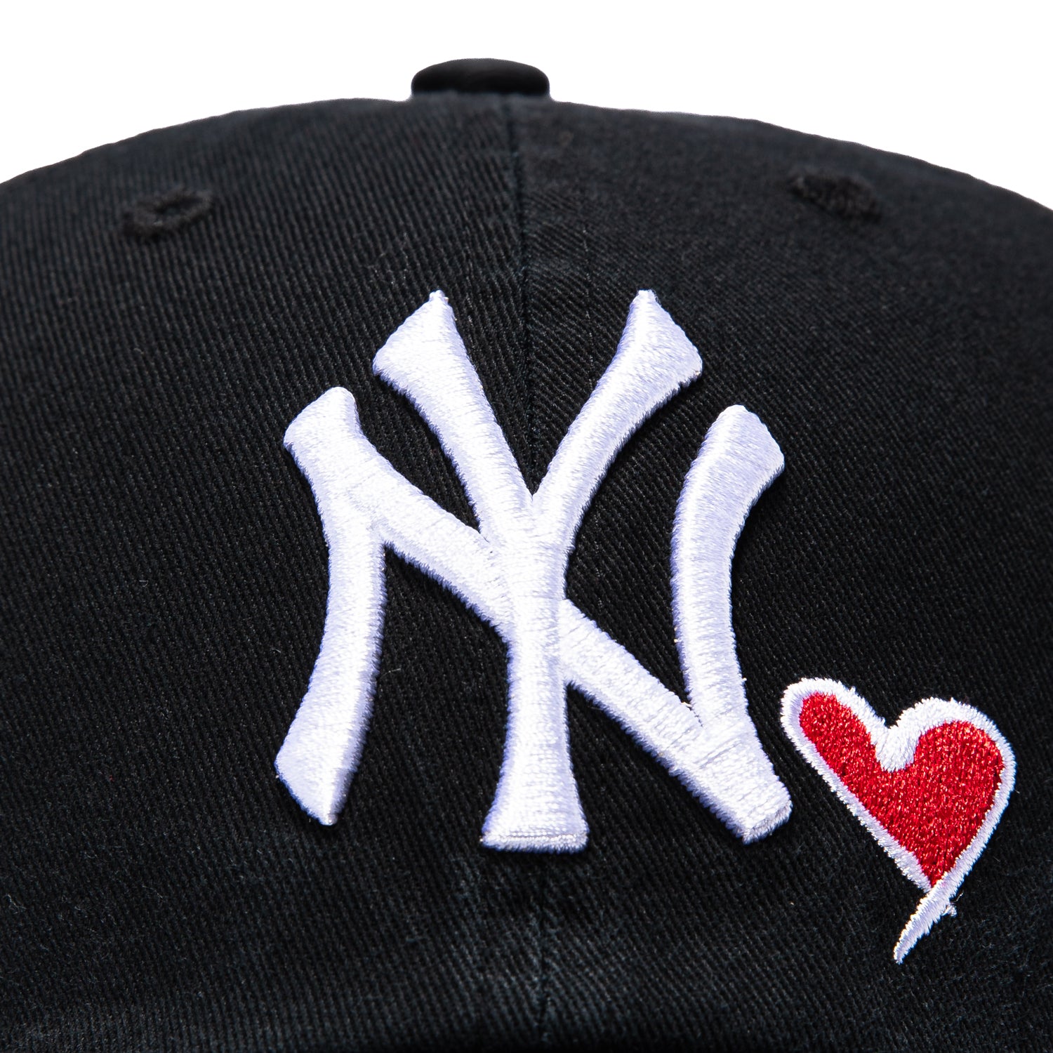 47 Brand New York Yankees Icon Heart Cleanup Adjustable Hat