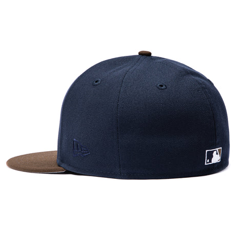 New Era 59Fifty New York Yankees 1949 World Series Patch Hat - Navy, Brown New Era