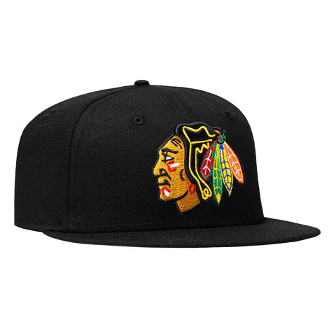 New Era 59Fifty Chicago Blackhawks OTC Hat - Black, Red New Era
