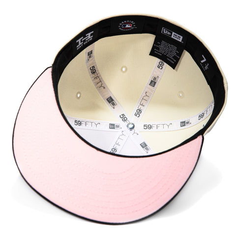 New Era 59Fifty Los Angeles Dodgers Shohei Ohtani 17 50/50 Patch Script Hat - White, Black, Royal New Era