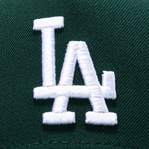 New Era 9Forty A-Frame Los Angeles Dodgers Mexico Flag Patch Snapback Hat - Green, White New Era