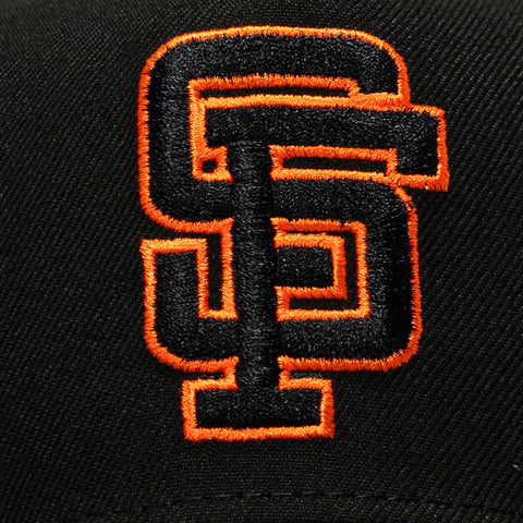 New Era 9Forty A-Frame San Francisco Giants 1989 World Series Patch Snapback Hat - Black, Green New Era