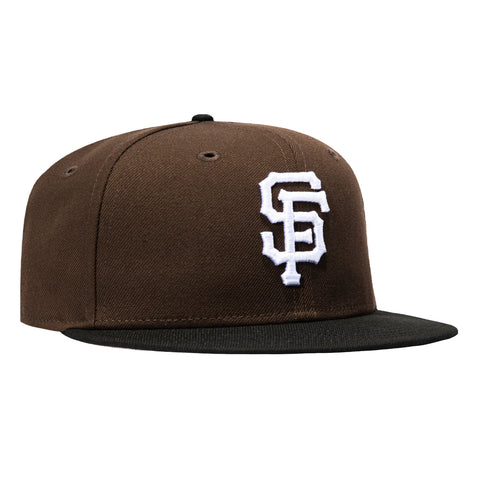 New Era 59Fifty San Francisco Giants Hat - Brown, Black New Era