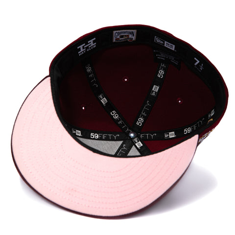 PREM25 PINK UV 2TONE BK DODGERS EFF CRD/MRN New Era