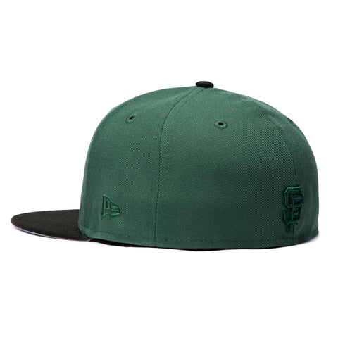 New Era 59Fifty San Francisco Giants Bird Stitch Hat - Green, Black New Era