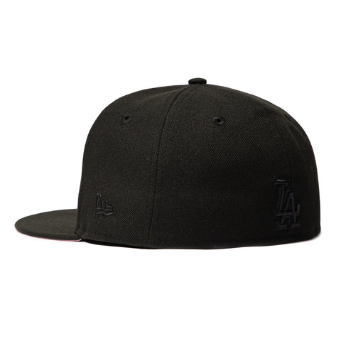 New Era 59Fifty Los Angeles Dodgers Bloom Pink UV Hat - Black New Era