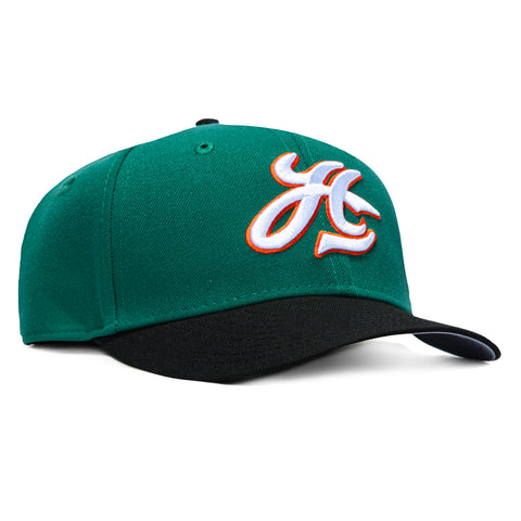 New Era 9Seventy Hawaii Warriors H Stretch-Snapback Hat - Green, Black New Era
