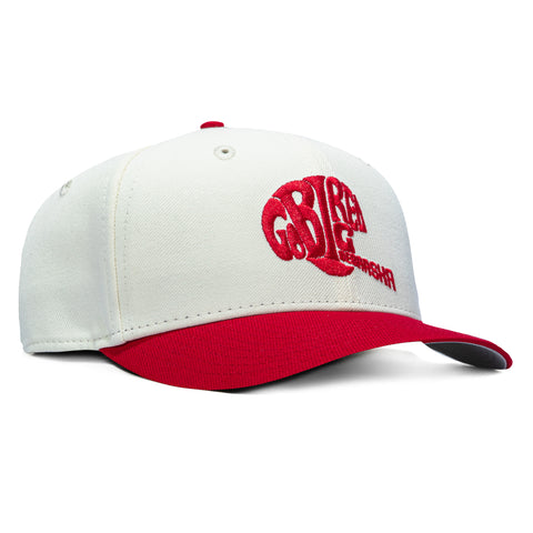 New Era 9Seventy Nebraska Cornhuskers Go Big Red Stretch-Snapback Hat - White, Red New Era