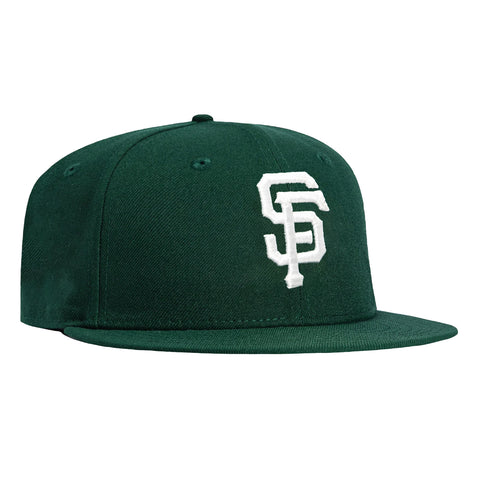 New Era 9Fifty Youth San Francisco Giants Snapback Hat - Green, White New Era