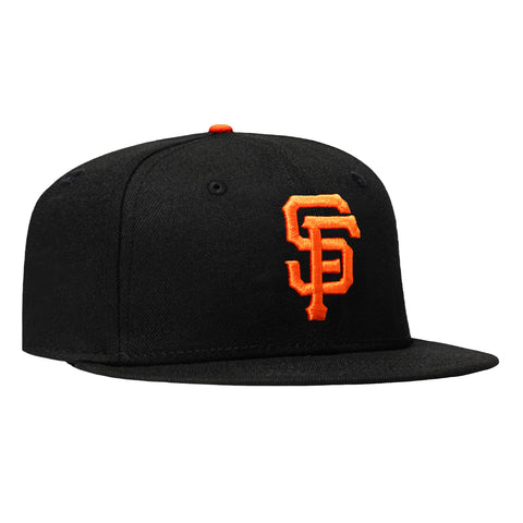 New Era 9Fifty Youth San Francisco Giants Snapback Hat - Black, Orange New Era