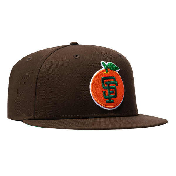 TTT fruits logo cap BROWN ttt msw fruits logo cap（BROWN