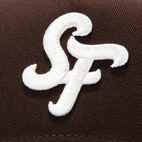 New Era 9Forty A-Frame San Francisco Giants 2025 City Connect Snapback  Hat - Brown, Black, Ivory New Era