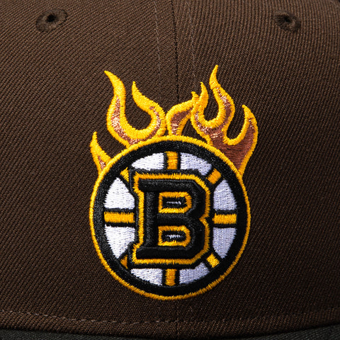 2TONE BRUINS FLAME BRN/BLK New Era