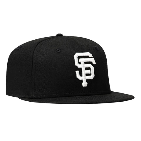 New Era 9Fifty Youth San Francisco Giants Snapback Hat - Black, White New Era