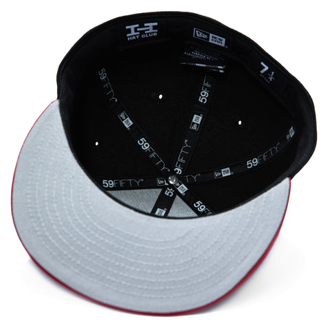 New Era 59Fifty USC Trojans State Hat - Black, Cardinal New Era