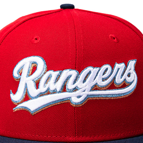 2TONE RANGERS WS23 SCRIPT RED/NVY New Era