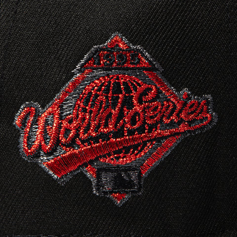 New Era 59Fifty Atlanta Braves 1995 World Series Patch Hat - Black New Era
