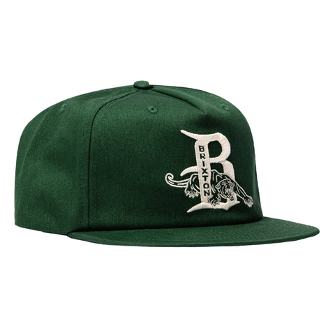 Brixton Predator Snapback Hat - Green Brixton
