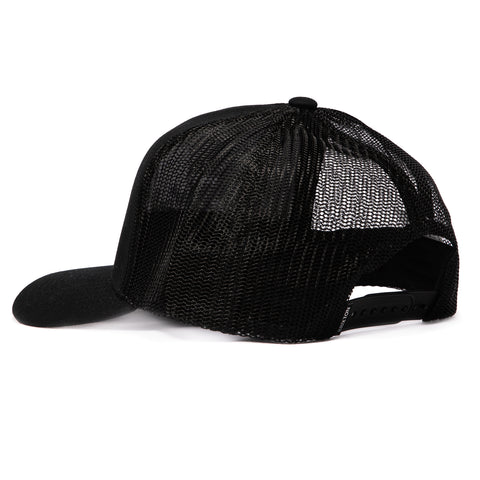 Brixton Tolman C MP Mesh Snapback Trucker Hat - Black Brixton