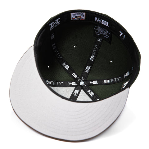 New Era 59Fifty San Francisco Giants 2007 All Star Game Patch Script Hat - Green, Brown New Era