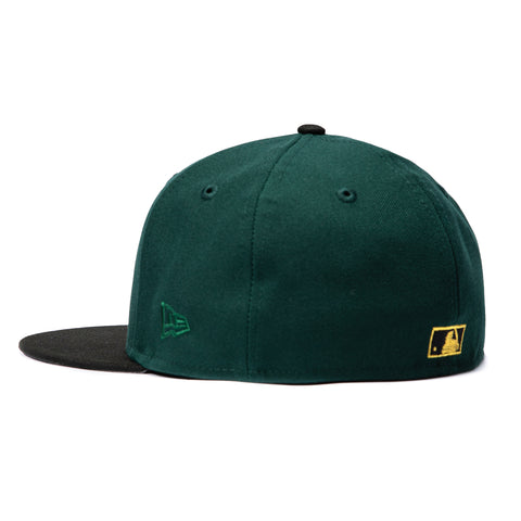 New Era 59Fifty Los Angeles Dodgers Logo Patch Mexico & USA Flag Hat - Green, Black New Era
