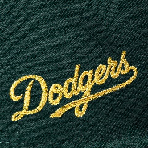 New Era 59Fifty Los Angeles Dodgers Logo Patch Mexico & USA Flag Hat - Green, Black New Era